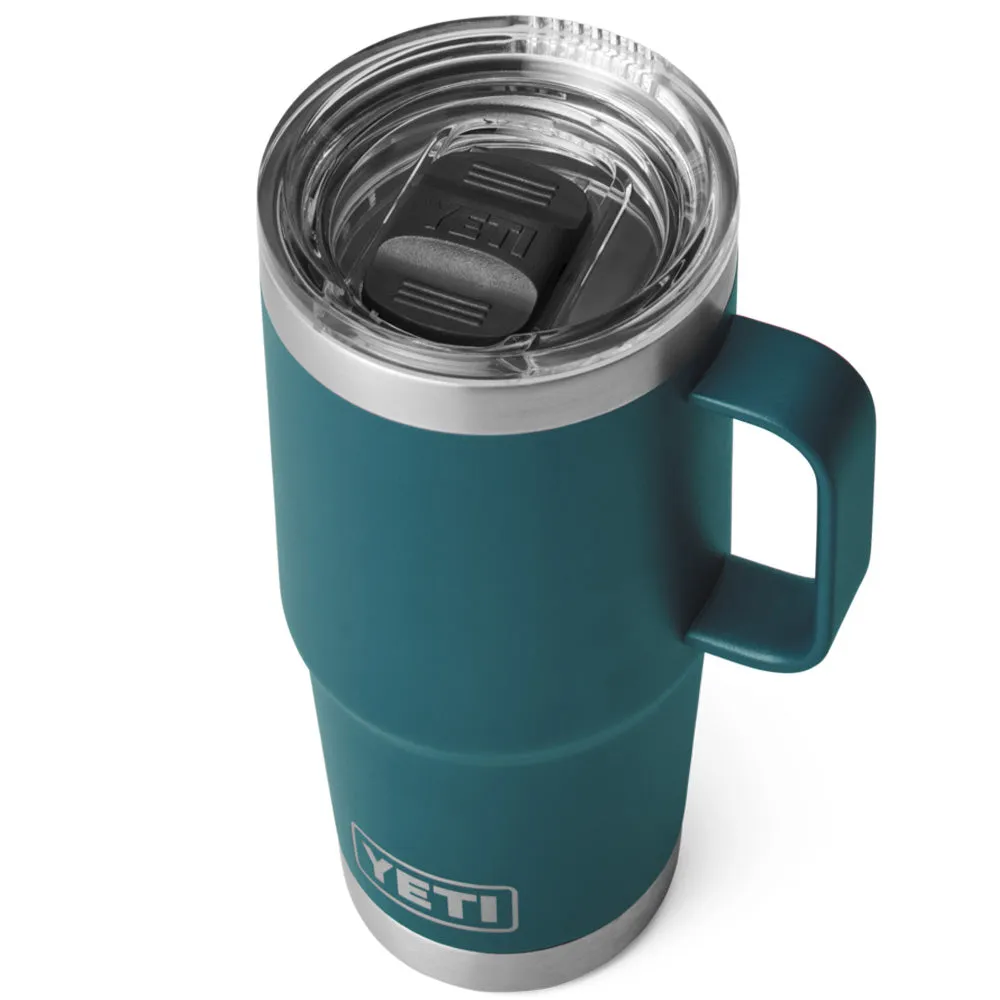 21071502565 TAZA RAMBLER 20oz TRAVEL MUG CON TAPA STRONGHOLD AGAVE TEAL MARCA YETI