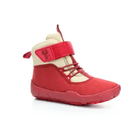 Affenzahn Prewalkers Vegan Warmy Red Fox winter barefoot shoes