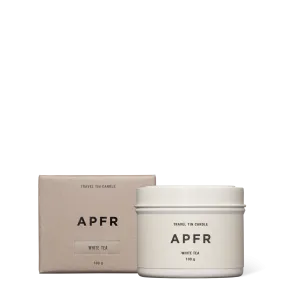 APFR Travel Tin Candle White Tea