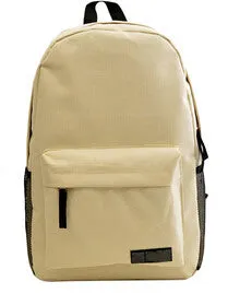 Best Price Simple Women Canvas Backpack Schoolbag