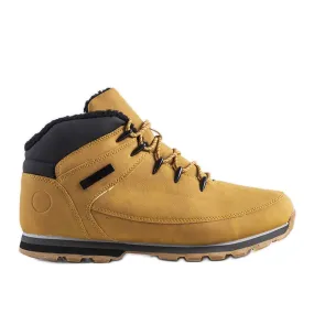 Jemma camel insulated boots black