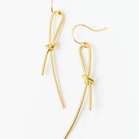 Knot earrings-WS