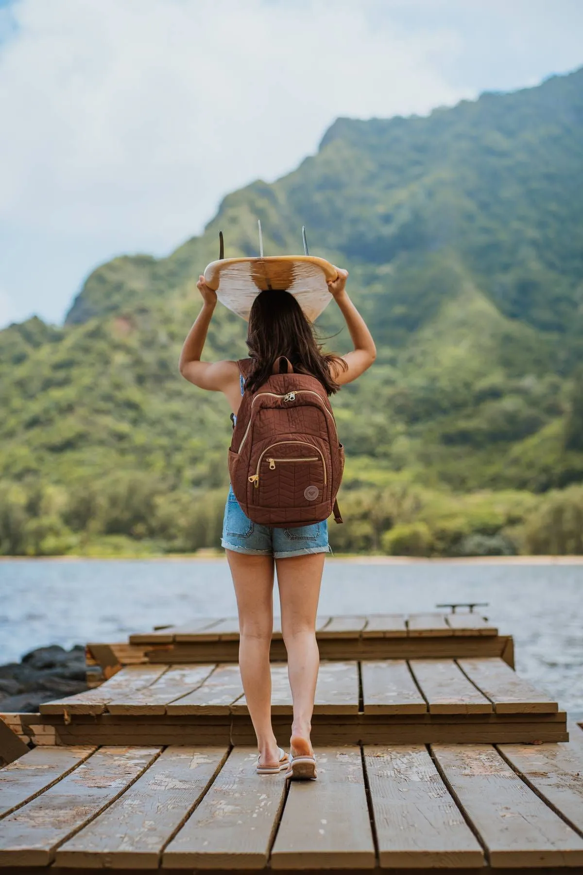 Roxy Big Big Love Backpack - Brown