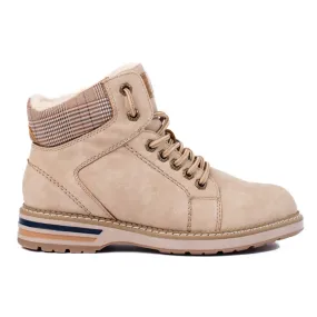 Women's insulated boots beige